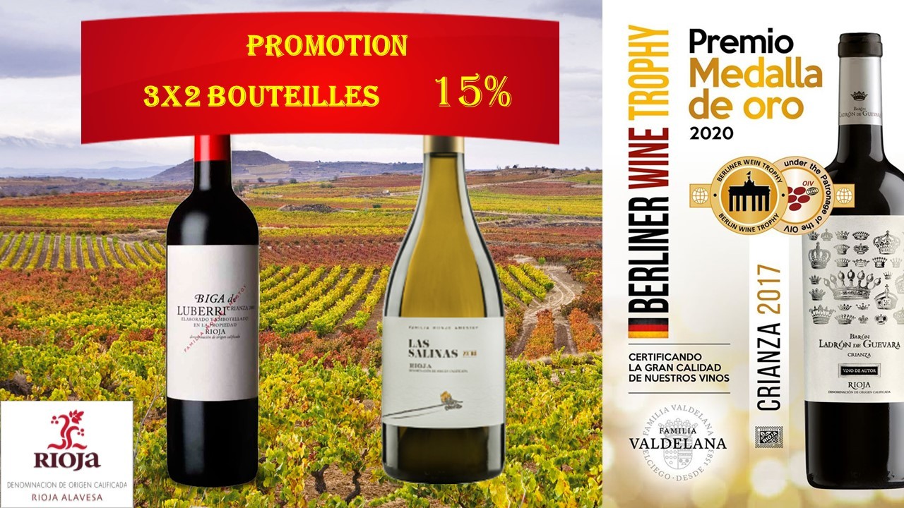 Promotion Rioja 3x2